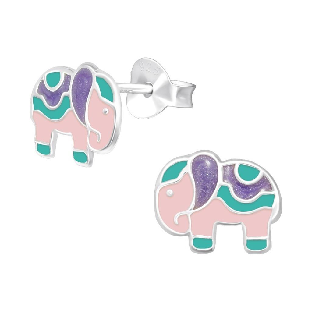 Boucles d'oreilles pour enfants en forme d'éléphant en argen, Bijoux, Sacs & Beauté, Bijoux pour enfant, Neuf, Boucles d'oreilles