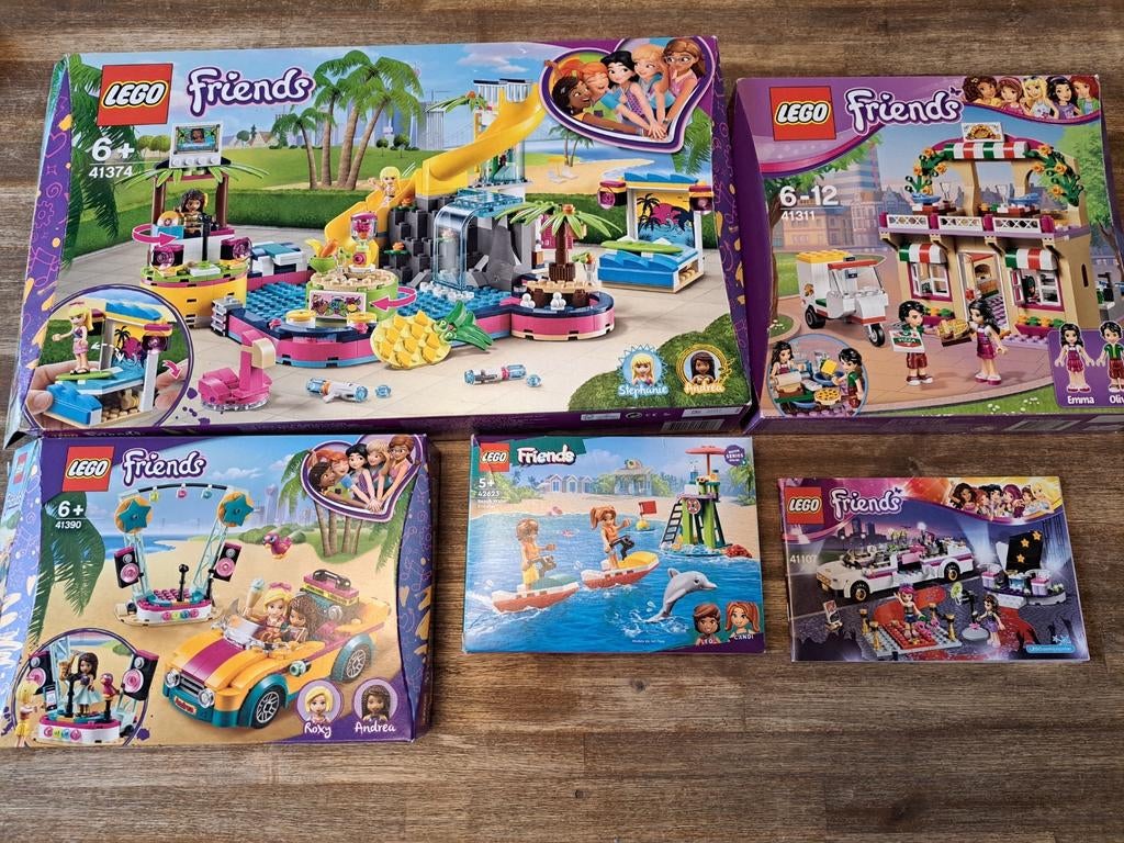 Lego friends lot - 5 sets, Ophalen of Verzenden, Zo goed als nieuw, Lego