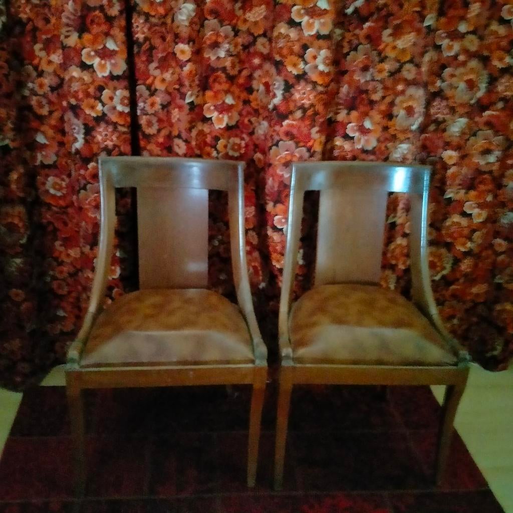 2 art deco stoelen, Antiek en Kunst, Ophalen