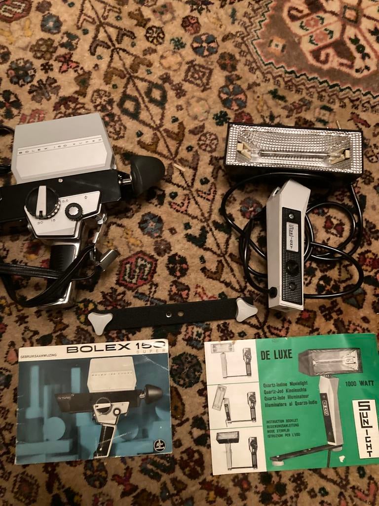 Bolex 150 super - vintage filmcamera, Ophalen, 1960 tot 1980, Filmcamera