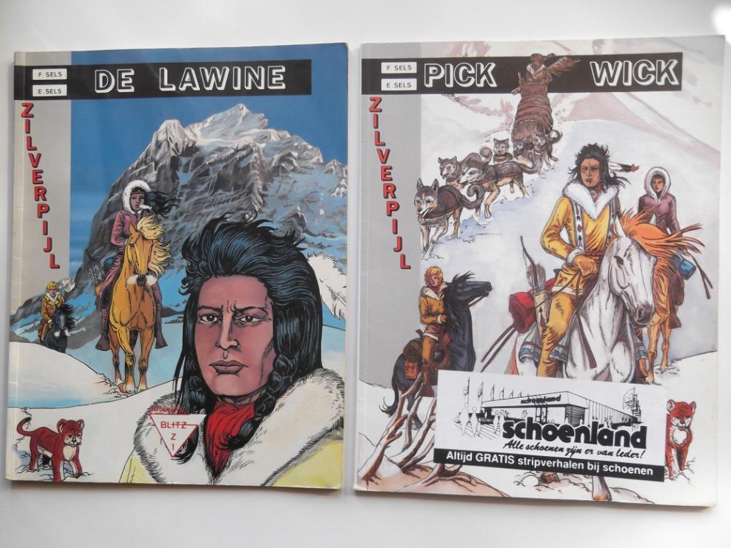 Zilverpijl -  De lawine / Pickwick, Verzenden