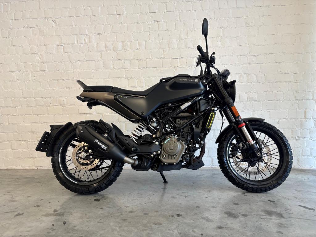 Husqvarna Svartpilen 125, Motoren, Bedrijf, 125 cc, 1 cilinder, 12 t/m 35 kW