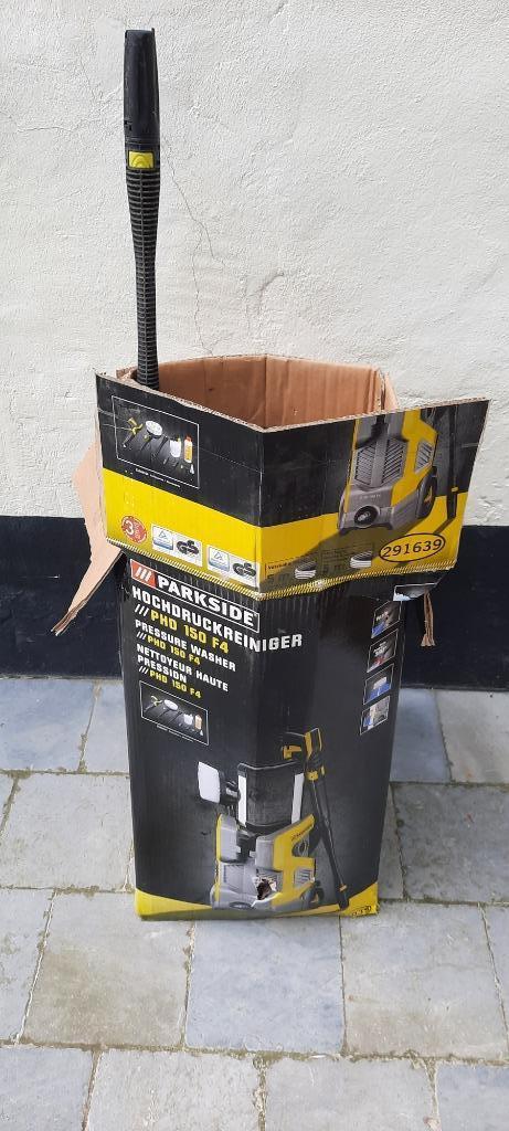 Parkside hogedrukreiniger 150 F4, Tuin en Terras, Hogedrukreinigers, Ophalen, Gebruikt, Elektrisch, Met regelbare waterdruk