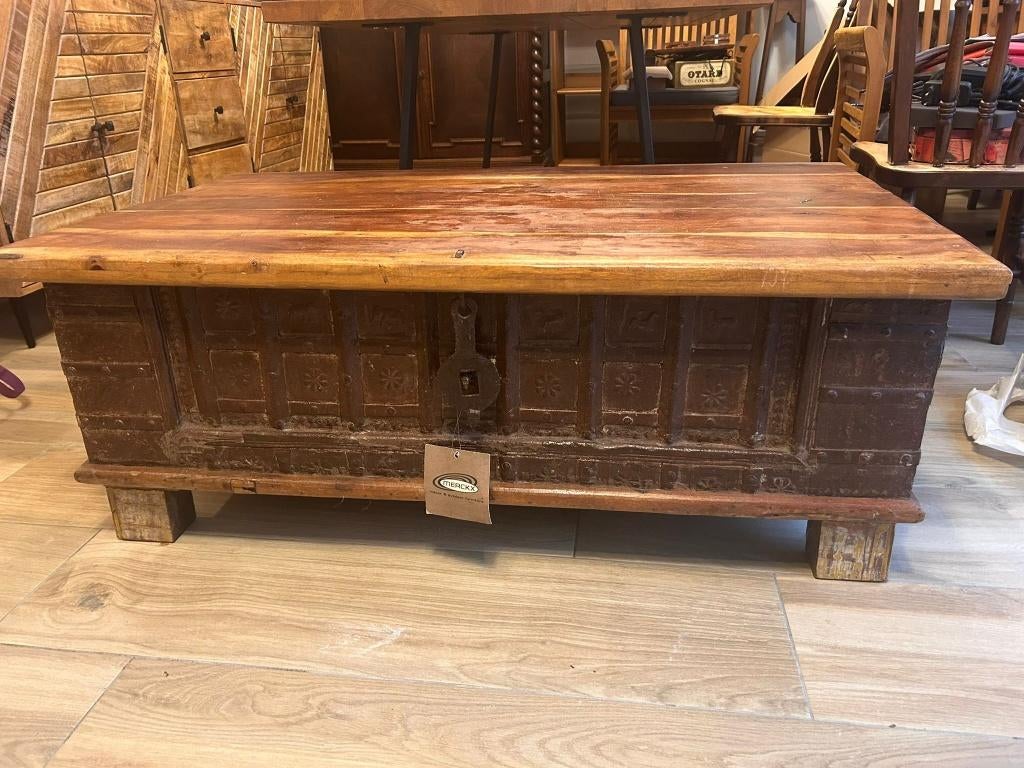 Salontafel, Huis en Inrichting, Tafels | Salontafels, Ophalen, 50 tot 100 cm, 100 tot 150 cm, Zo goed als nieuw