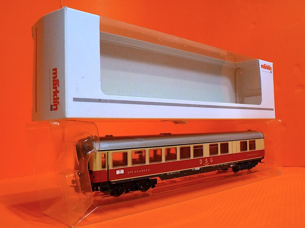 MÄRKLIN 4087 - Voiture Restaurant TEE - Métal, Hobby & Loisirs créatifs, Trains miniatures | HO, Analogique, Enlèvement ou Envoi