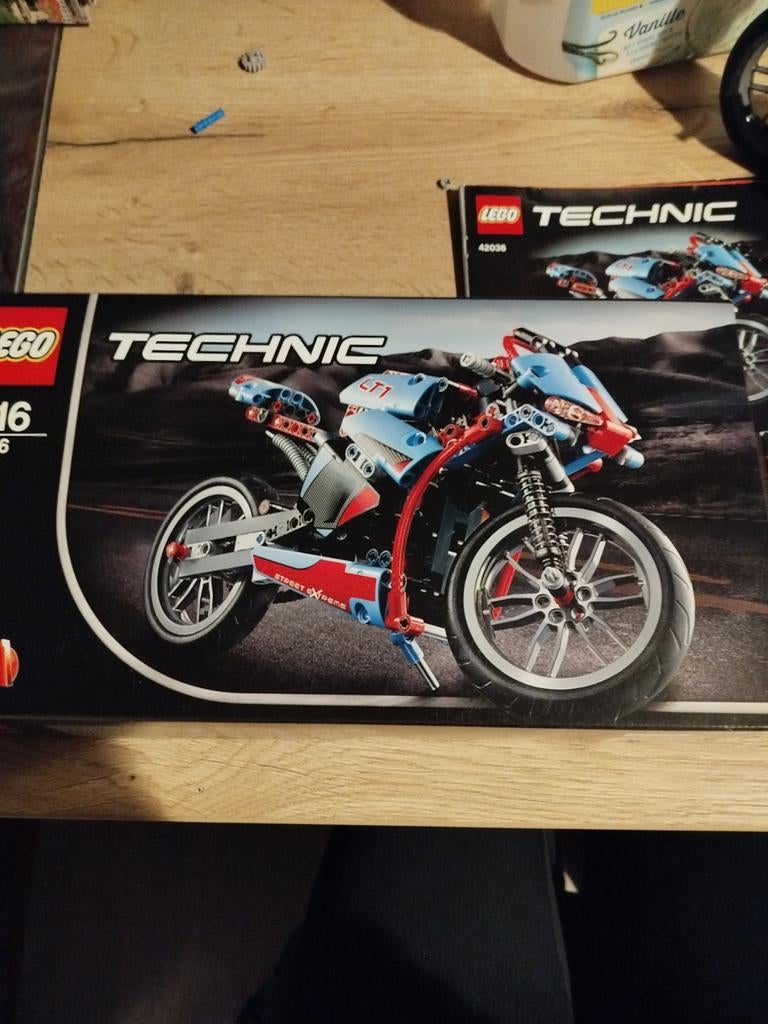 Lego Technic straatmoter 42036, Ophalen, Lego