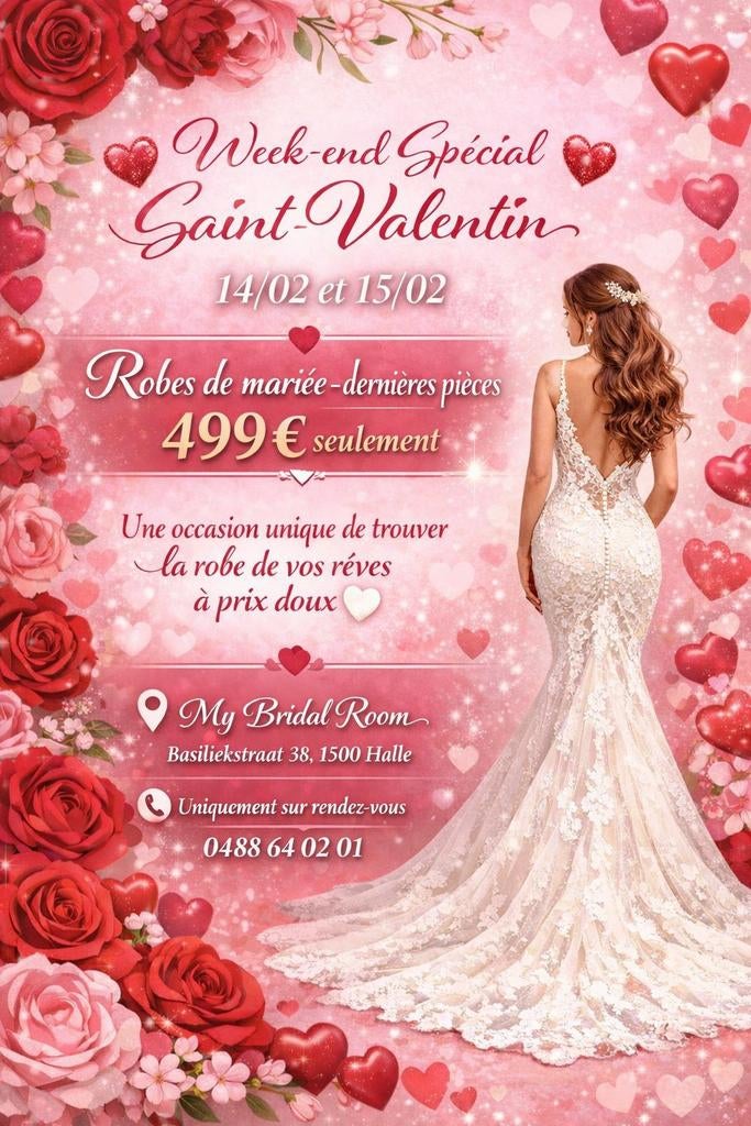 Déstockage robe de mariée à 499€, Enlèvement, Robe de mariée