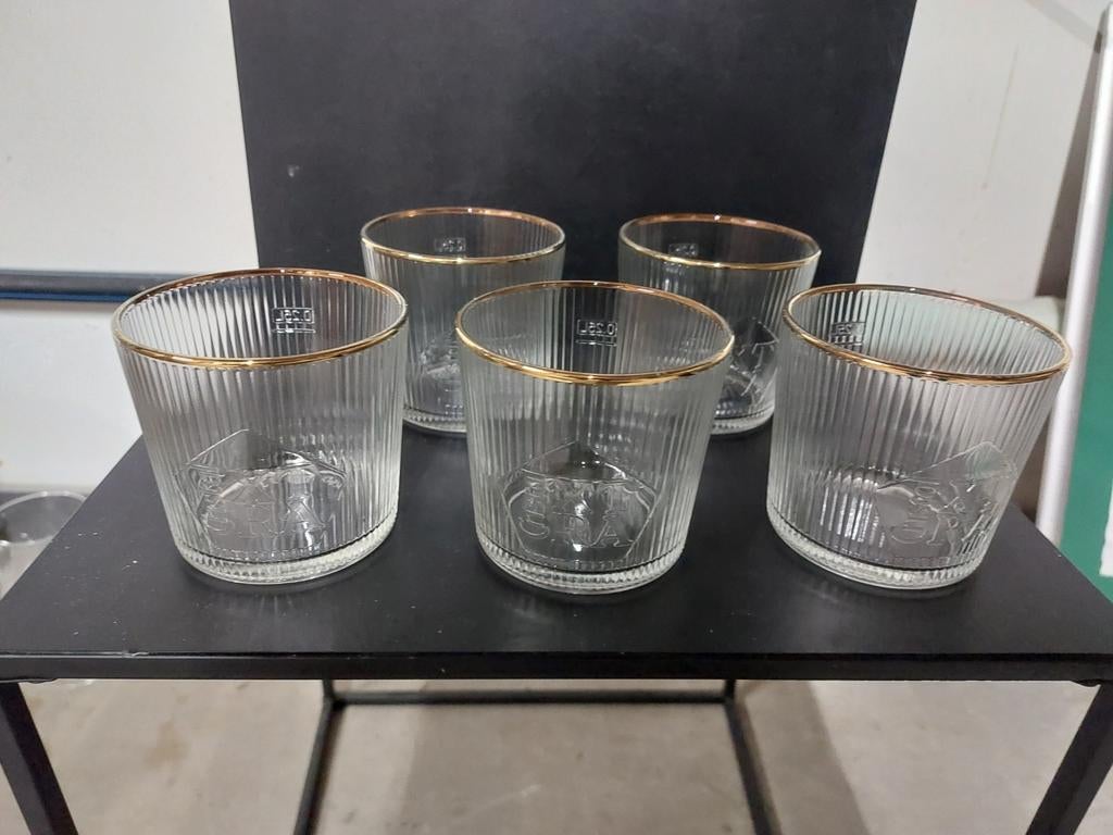 Bierglas cristal alken extra, Verzamelen, Ophalen of Verzenden, Zo goed als nieuw, Bierglas