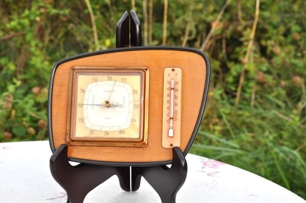 baromètre thermomètre années 50, Antiquités & Art, Enlèvement ou Envoi