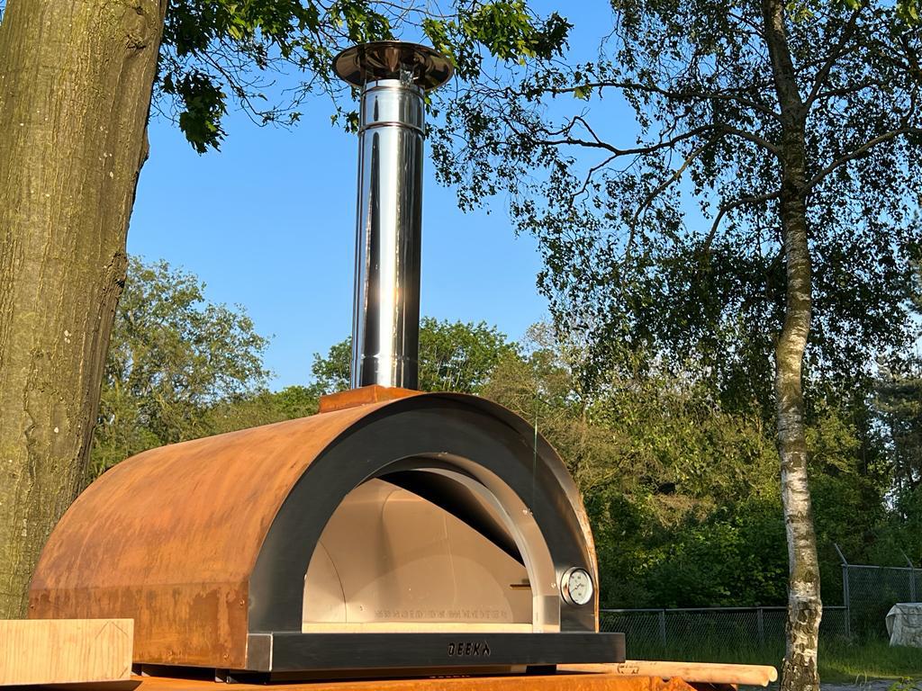 Cortenstaal pizza oven BEEK Corten 70,, Ophalen of Verzenden, Nieuw