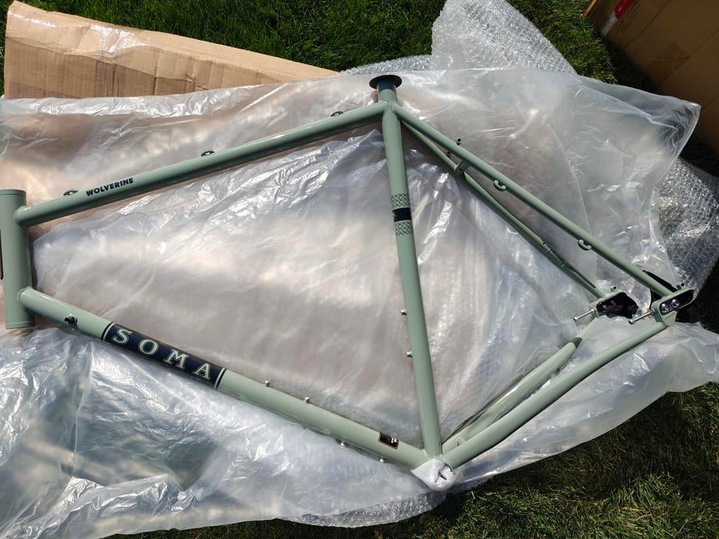 Soma wolverine v4.1b 60cm met lugged vork, 57 à 61 cm, Enlèvement ou Envoi, Comme neuf, Acier