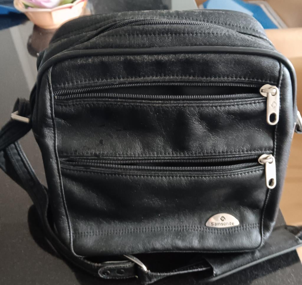 Vintage Samsonite beautycase en tassen, Ophalen, Gebruikt