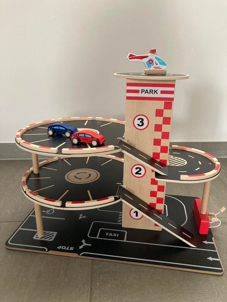 Hape Garage Park & Go, Ophalen, Zo goed als nieuw