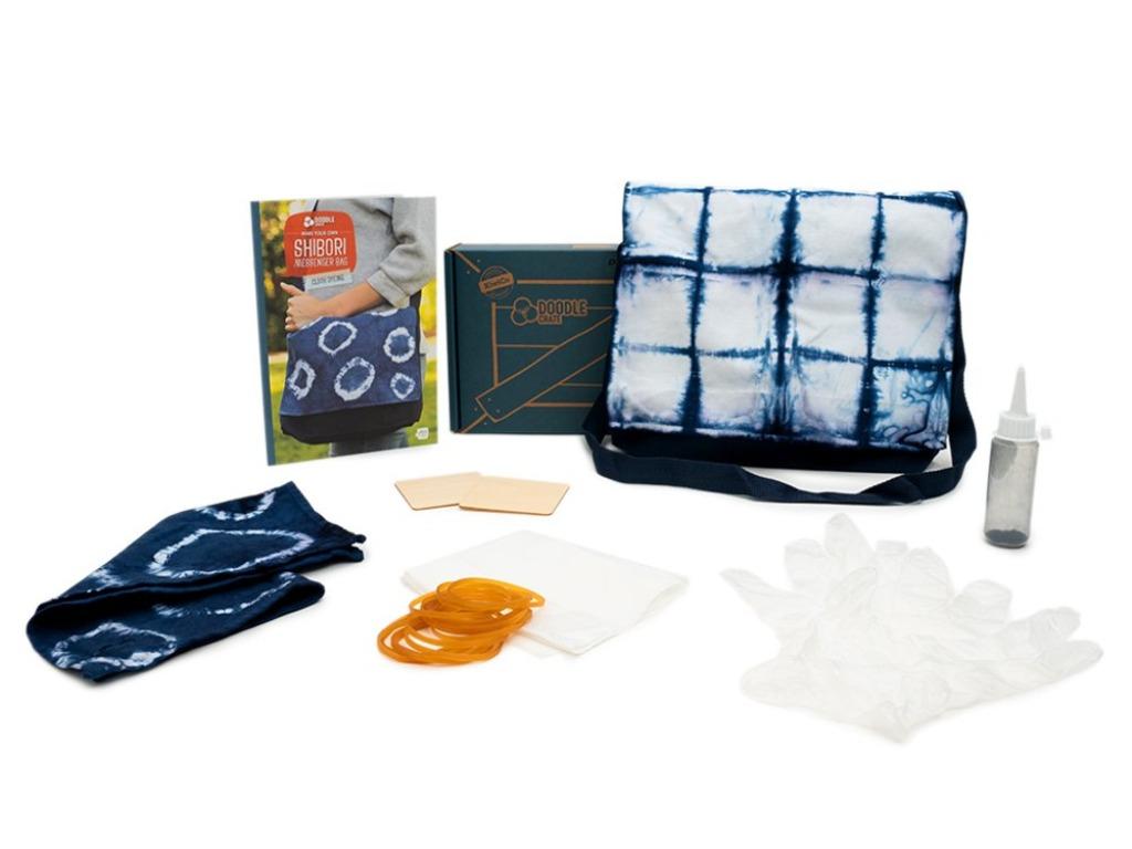 DoodleCrate Shibori Messenger Bag, Ophalen of Verzenden, Nieuw, Knutselen