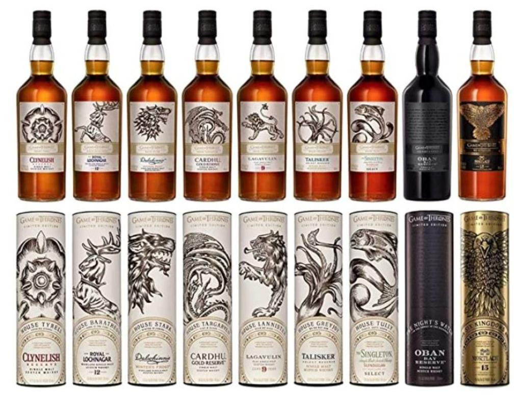 Game of Thrones Single Malt Whisky / Full Set of 9 Bottles, Collections, Neuf, Autres régions, Enlèvement ou Envoi, Pleine