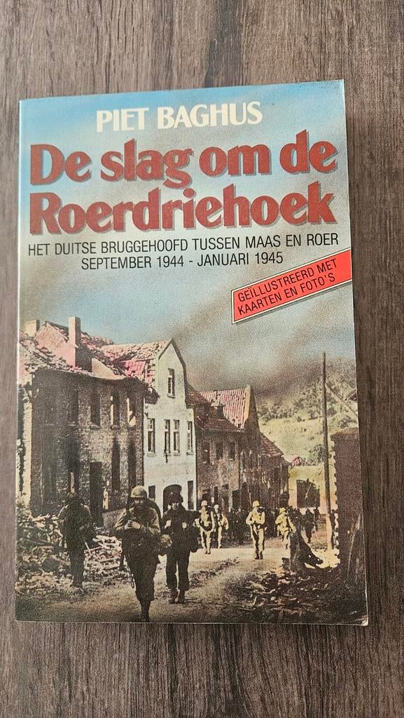 Boek De slag om de Roerdriehoek Puet Baghus, Ophalen