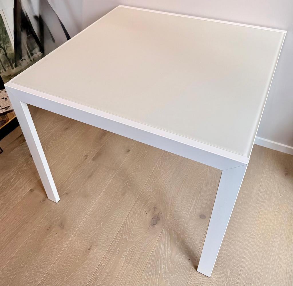 Mooi uitschuifbare designtafel van Calligaris, Maison & Meubles, Enlèvement, Comme neuf