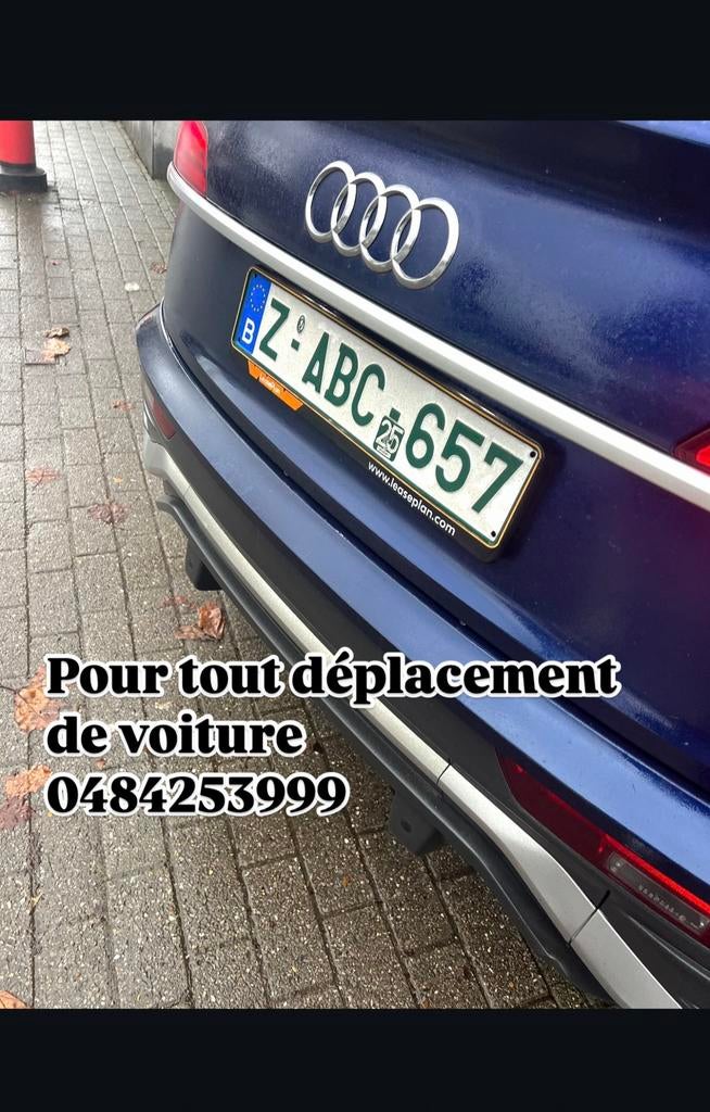 • DÉPLACEMENT VÉHICULE  Région liege, Autos : Divers