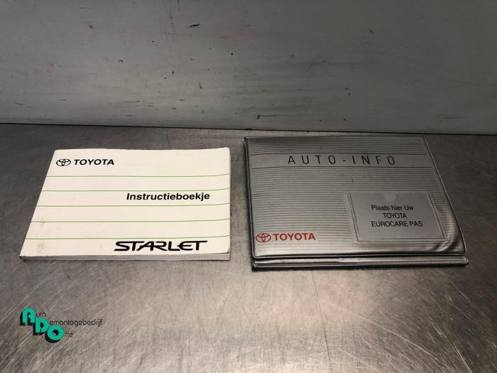 Livret d'instructions d'un Toyota Starlet (Starlet 95-), -, 3 mois de garantie, Toyota, Utilisé