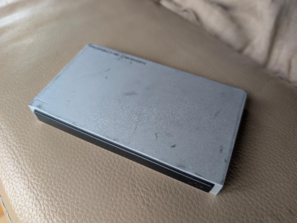 Disque dur externe LaCie Porsche Design 1 TB, Informatique & Logiciels, Enlèvement ou Envoi, LaCie, HDD, Externe