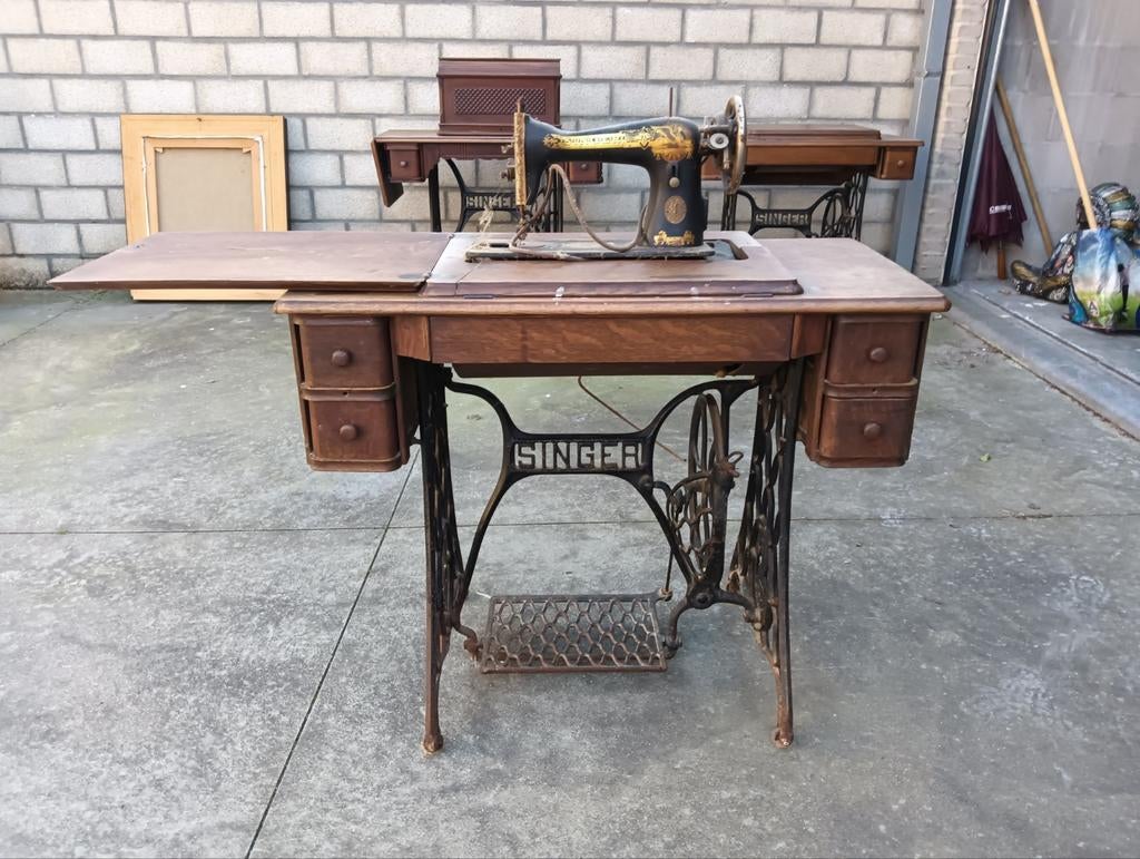 Singer antiek, Ophalen