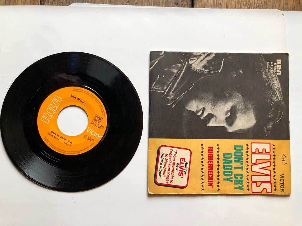 Elvis Presley: don't cry daddy (1969), Cd's en Dvd's, Verzenden, Zo goed als nieuw
