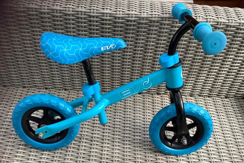 EVO loopfiets met verstelbare zithoogte, Ophalen, Gebruikt, Loopfiets