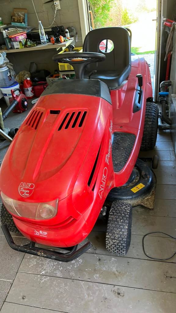 Zitmaaier 120cm, Tuin en Terras, Zitmaaiers, Ophalen, Gebruikt, Opvangbak, 90 tot 120 cm