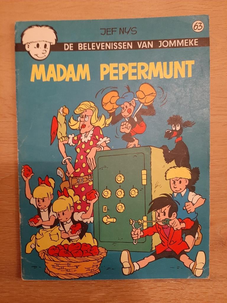 Jommeke - Madam Pepermunt ( 1ste druk ), Ophalen