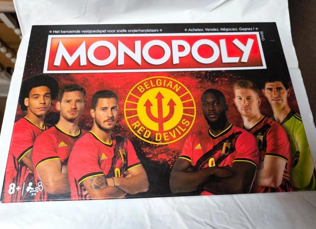 Monopoly Neuf  Red devils diables rouge football . C, Hobby en Vrije tijd, Gezelschapsspellen | Bordspellen