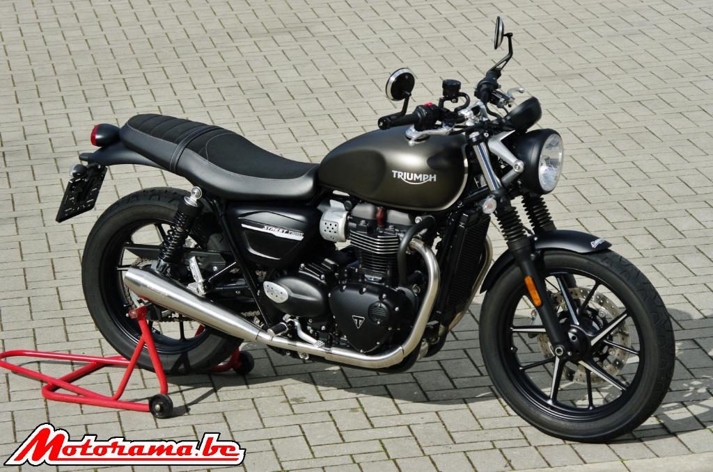 Triumph Street Twin - 2020 - 6000 km @Motorama, Motos, Motos | Triumph, Entreprise, Naked bike, plus de 35 kW, 2 cylindres, Permis Moto A