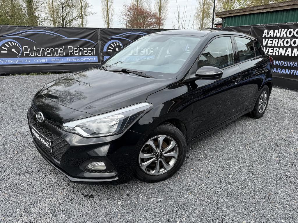 Hyundai i20,1.2i, 2020, 86.000km, Airco, Camera + Garantie, Autos, Hyundai, Achat, Entreprise, Entretenue par le concessionnaire