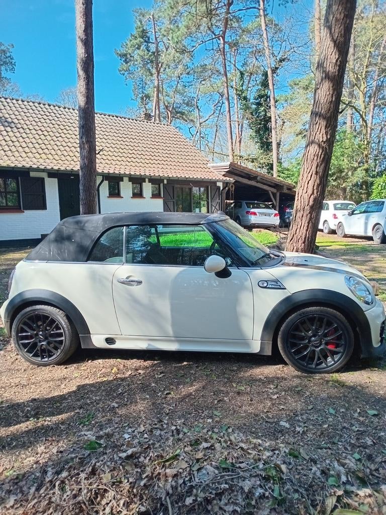 Mini JCW CABRIO - AUTOMATIQUE - ÉLARGISSEMENT KM - 0471 8989, Autos, Mini, Particulier, Cabrio, Bluetooth, Ordinateur de bord