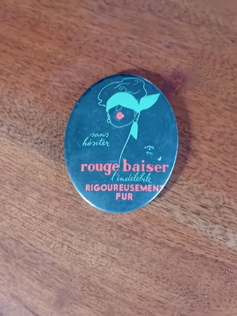 Rouge Baiser vintage zakspiegel - René Gruau, Verzenden
