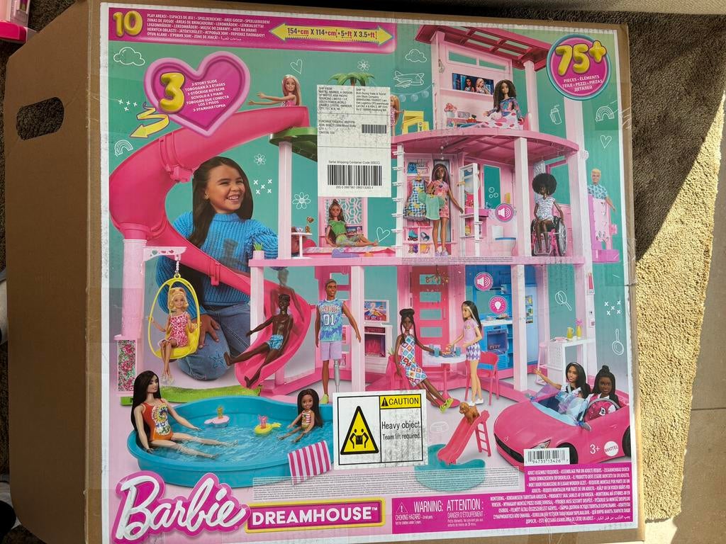 Barbie dreamhouse compleet, Enlèvement, Comme neuf