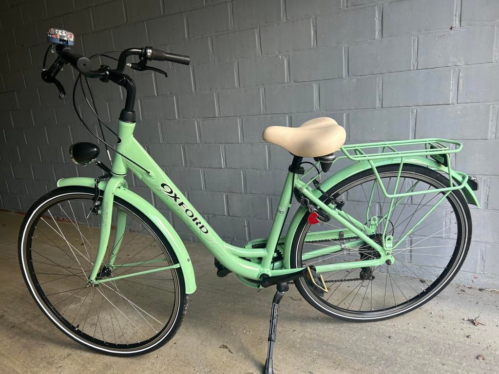 Meisjefiets oxford 28 inch maat 42, Fietsen en Brommers, Ophalen, Zo goed als nieuw, Versnellingen