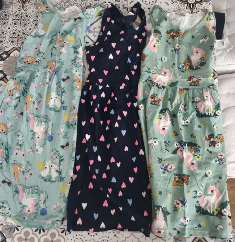 Lots de 12  robe 9/10 ans impeccable, Ophalen, Zo goed als nieuw, Meisje, Jurk of Rok