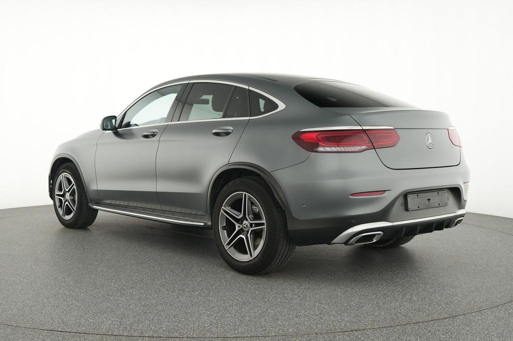 Mercedes-Benz GLC 200d 4MATIC AMG LINE Coupé + CARPLAY + LE, Autos, Argent ou Gris, Achat, Euro 6, Entreprise