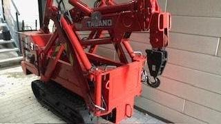 Tadano TM-15Z Minihijskraan, Zakelijke goederen, Machines en Bouw | Kranen en Graafmachines, Ophalen, Kraan