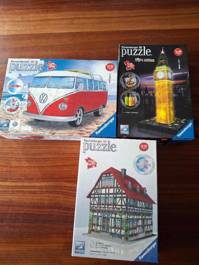 3D puzzel ravensburger, Ophalen of Verzenden, Nieuw