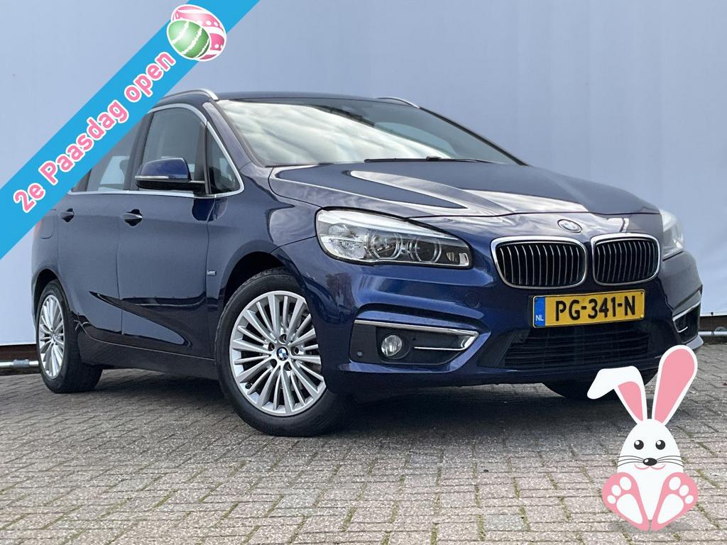 BMW 218 Active Tourer 2-serie 218i High Executive M-Sport He, Auto's, BMW, Automaat, Monovolume, Navigatiesysteem, Blauw