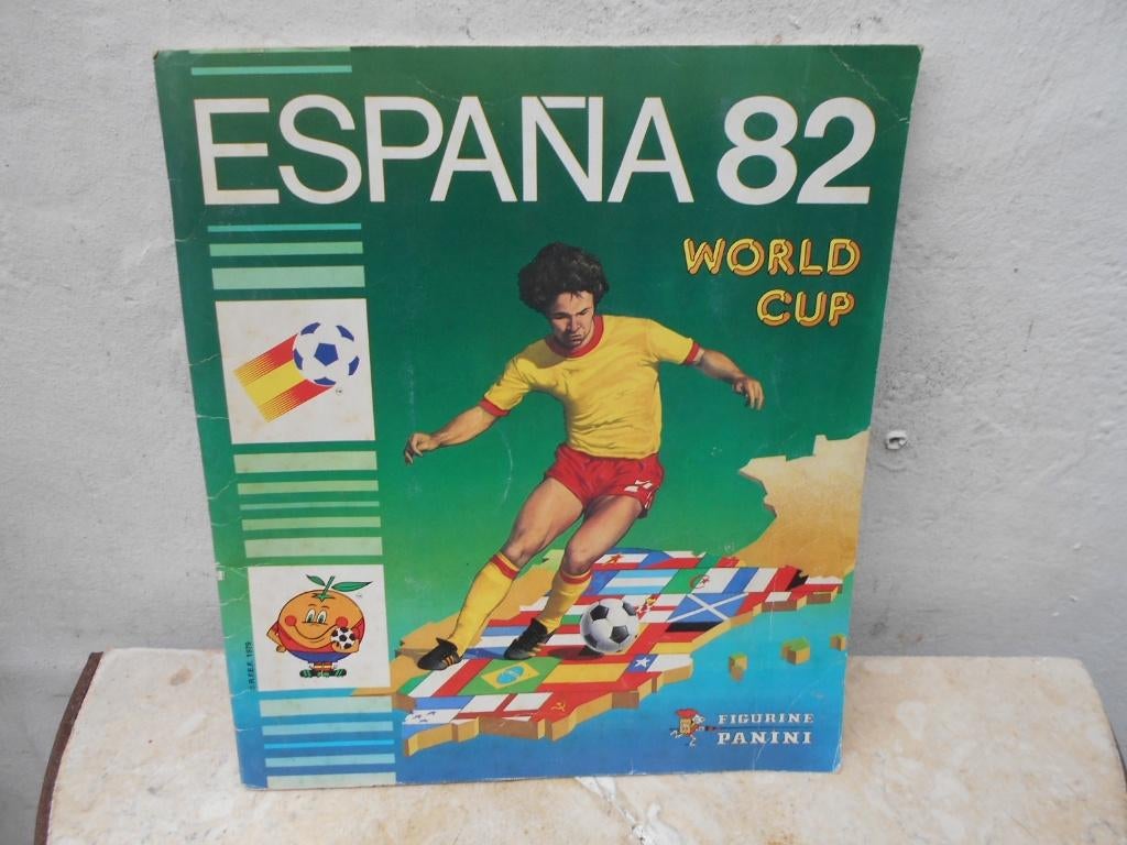plakboek-PANINI stikkers world cup ESPANA 1982 kompleet, Ophalen of Verzenden