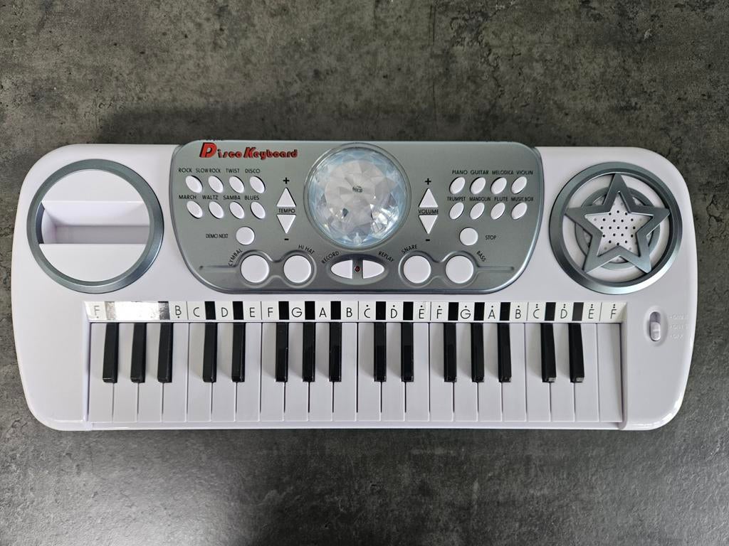 Speelgoed piano "disco keyboard", Kinderen en Baby's, Speelgoed | Educatief en Creatief, Ophalen