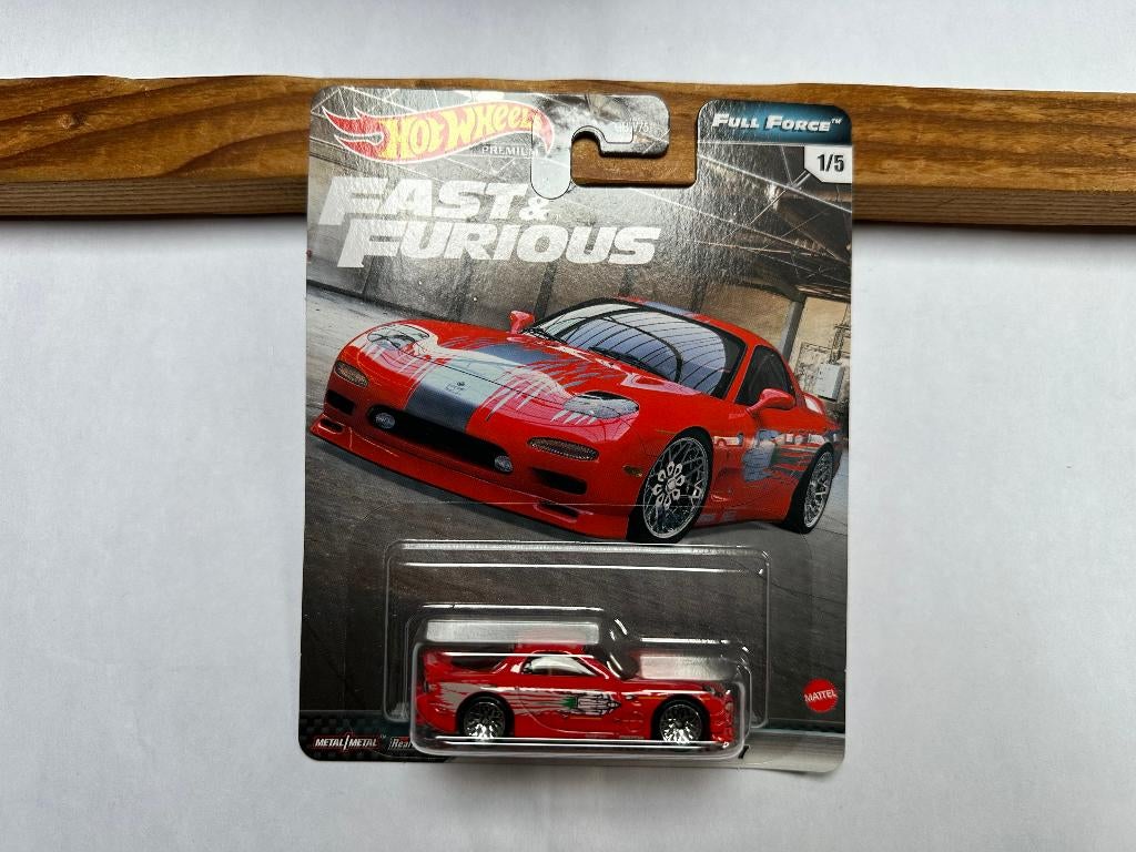 Hot Wheels Fast & Furious -  Full Force - set 5 stuks, Ophalen of Verzenden, Nieuw, Auto