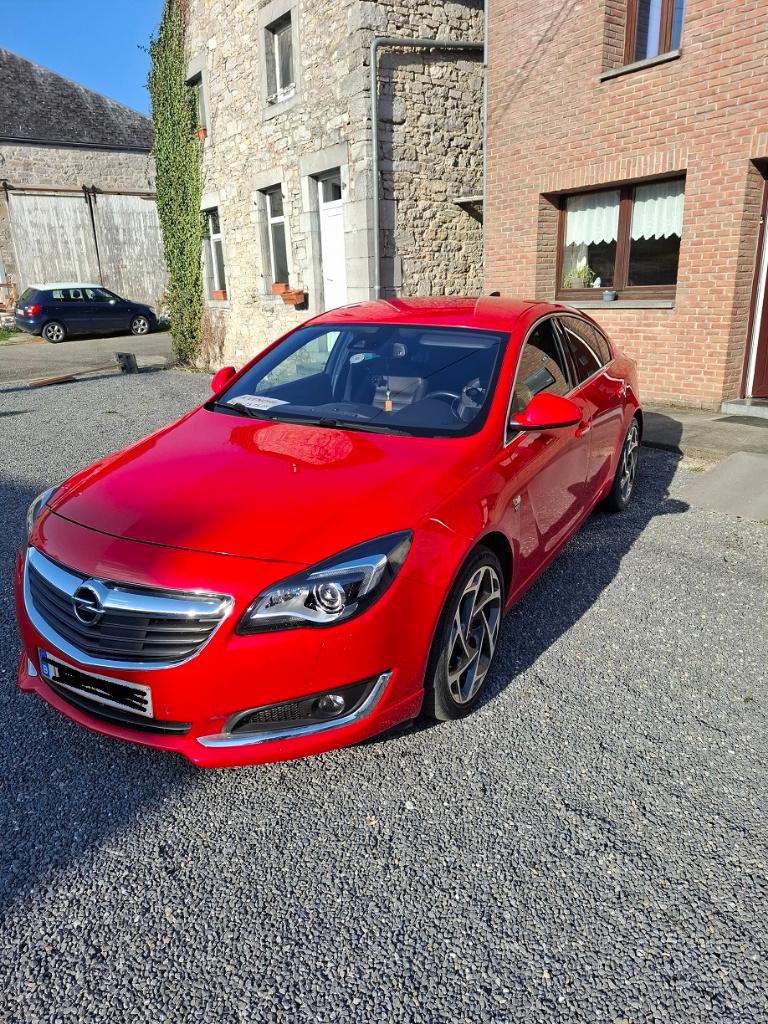 Opel Insignia Turbo OPC line, Auto's, Opel, 4 cilinders, Leder, 5 deurs, Particulier