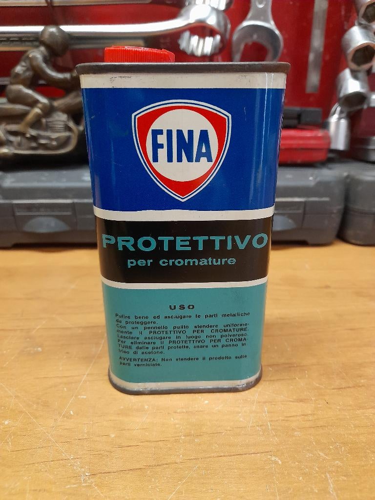 ancien bidon huile vide fina, Enlèvement ou Envoi, Utilisé, Autres types