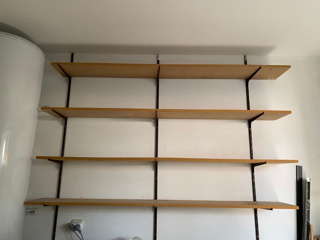 Support d'étagère avec planche, Maison & Meubles, Enlèvement, Comme neuf