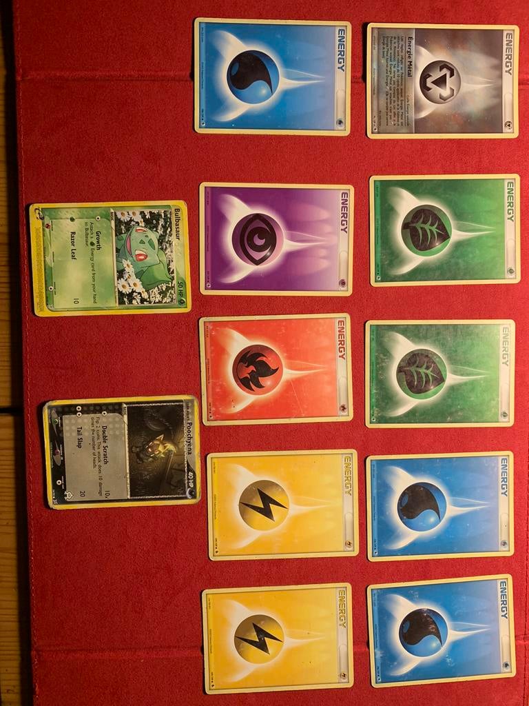 Cartes Pokémon - Set mix, Enlèvement ou Envoi, Utilisé, Plusieurs cartes