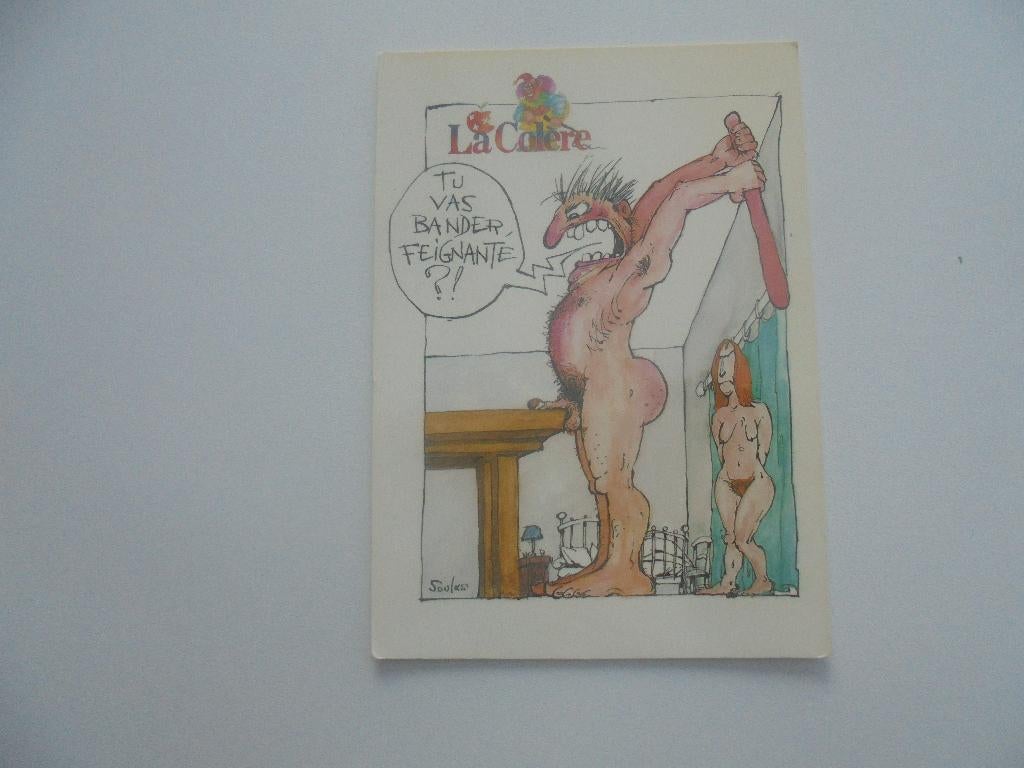 sexy fantasie postkaart, Verzenden, 1980 tot heden, Ongelopen, Overige thema's