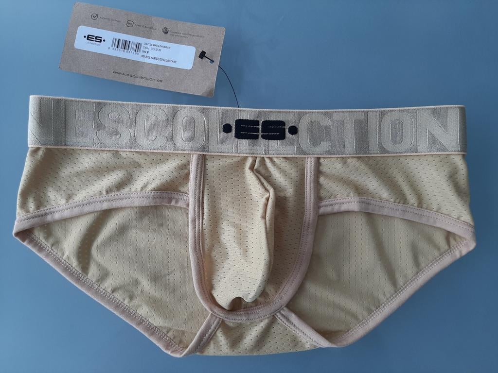 Sexy goudkleur slip Es Collection, Ophalen of Verzenden, Slip